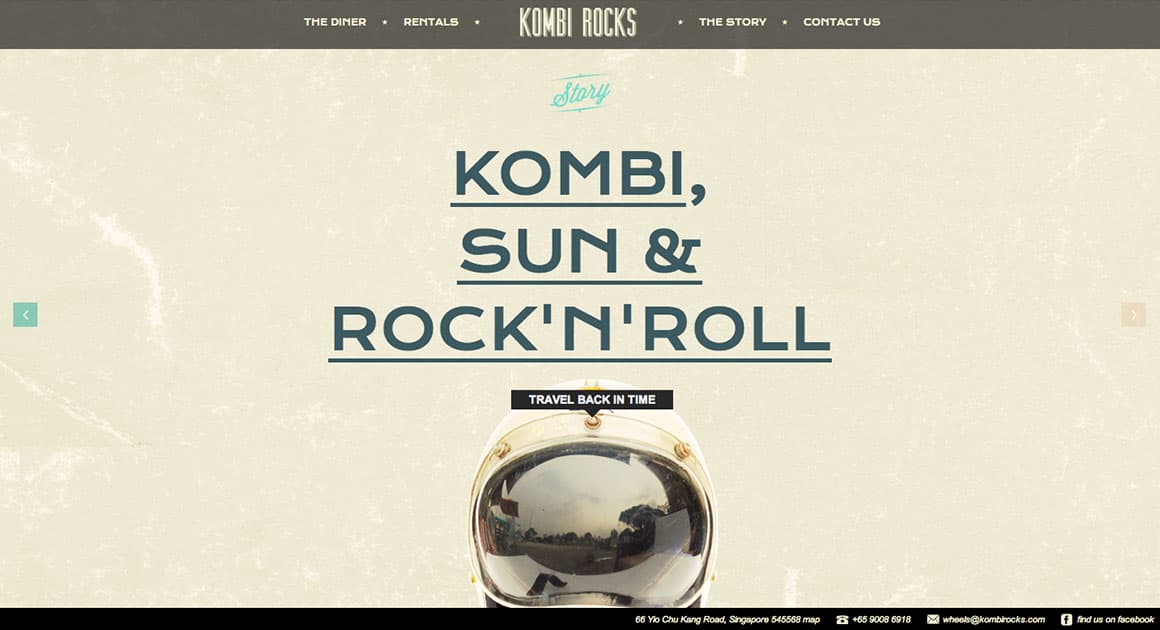 Kombi Rocks Story Section